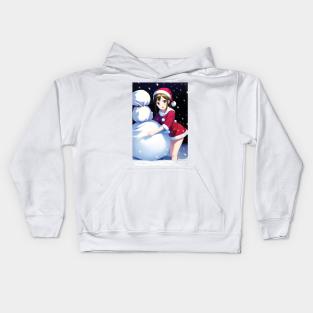 Santa Girl Kids Hoodie